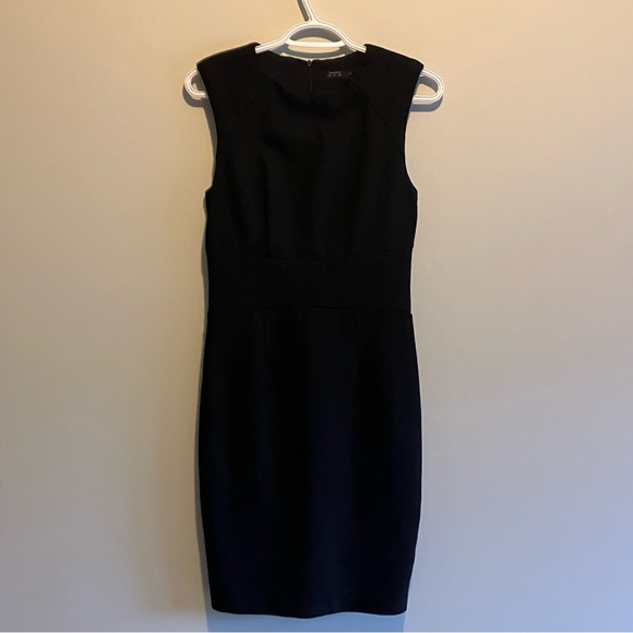 Zara Basics Black Sheath Dress - Picture 9 of 9